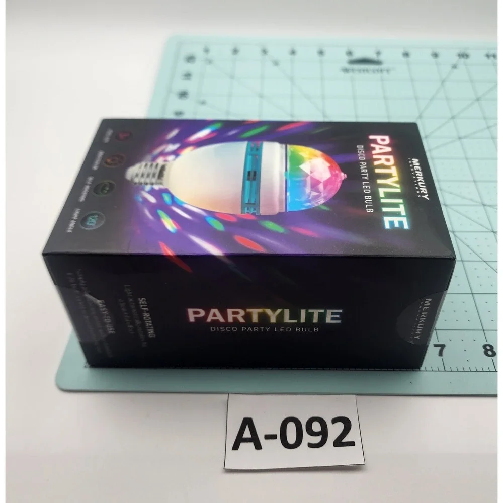 New in Box Rotating Disco Light - LED - Rhode Island Novelty Company Free Ship